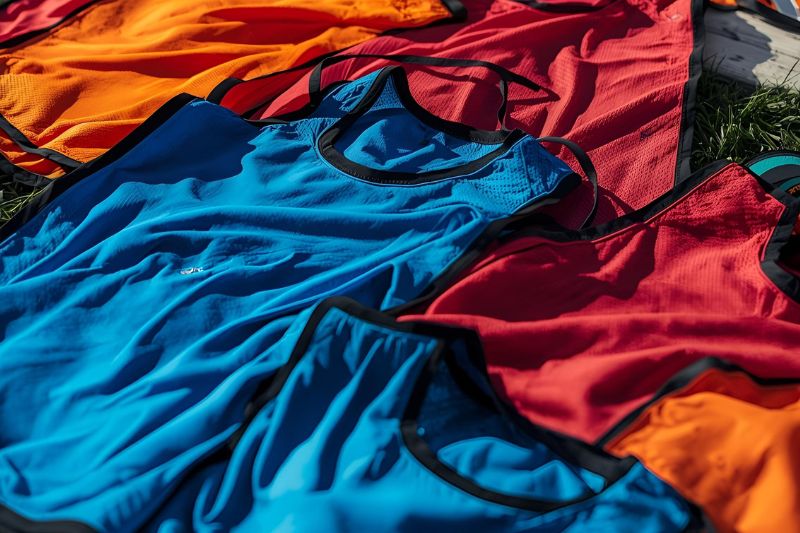 PE sports 2026 school equipment bibs in different colours